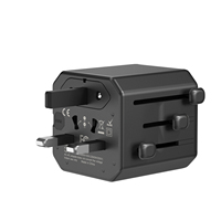 Adaptateur de prise de voyage miniature 2500W 10A, prises EU, UK, USA, AUS, prise électrique tout-en-un SDK