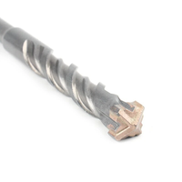 Broca de corona JIEDA TOOL SDS PLUS 8x160mm YG8C para martillo eléctrico, de acero 40CR tratado térmicamente, arenado, para mampostería