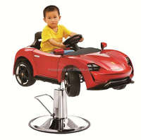 Chaise de Salon de Coiffure Rose pour Enfants, Chaise de Coiffure en Forme de Voiture pour Enfants, Vente Chaude, Prix de Gros Abordable
