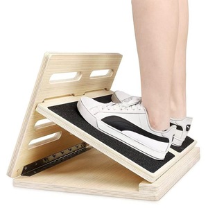 Tabla de estiramiento de madera transfronteriza, pedal inclinado, estirador de pantorrillas, tabla inclinada para estar de pie, estirador de piernas, yoga - Product Image 1