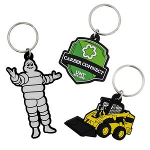 Cadeau promotionnel OEM, porte-clés personnalisé en caoutchouc 2D, porte-clés en forme de moto, porte-clés en PVC souple 3D - Product Image 5