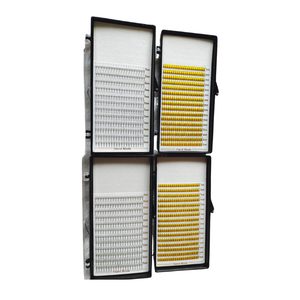 Extensiones de Pestañas 2D Profesionales Personalizadas de Pelo Sintético Hechas a Mano, Bandeja de Volumen Negro 0.15mm de Grosor, Marca Privada Glow CC - Product Image 3