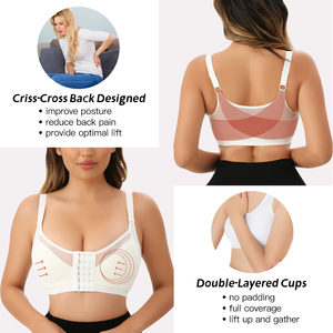 Tuta da donna a copertura completa Shapewear Wireless copertura di testa reggiseni a maglia controllo pancia Plus (XL) XS) pelle sottile - Product Image 2