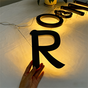 Lettres LED rétroéclairées personnalisées pour logo de marque Lettres 3D lumineuses de qualité supérieure pour entreprises hôpitaux écologiques étanches - Product Image 4