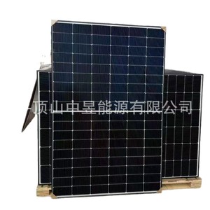 Panel Solar Totalmente Negro de 440W, Celda de 182mm x 182mm, Módulo de Generación de Energía Fotovoltaica - Product Image 1