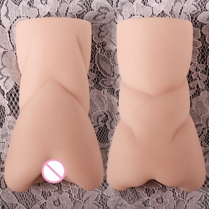 Echt wie Haut Silikon Pussy Stroker Männer <span class=keywords><strong>Masturbation</strong></span> Anal Vagina für Penis <span class=keywords><strong>Masturbation</strong></span> Sexspielzeug für Männer Anal Channel <span class=keywords><strong>Sex</strong></span> Tool - Product Image 4