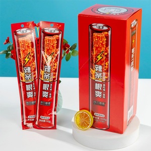 คลาสสิกเอเชียร้อน chewy ขนมขบเคี้ยวข้าวสาลีแท่งเผ็ดและเค็มกับความร้อนเข้มข้นบรรจุในถุง - Product Image 5