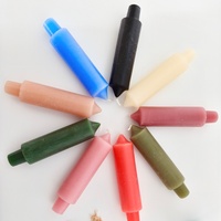 Bougie en Cire de Coco Écologique Colorée en Gros pour Décoration de Fêtes à Domicile, Noël, Halloween, Mariages