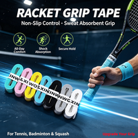 PU accessoire de raquette de badminton Premium antidérapant personnalisé accessoires de bandeau de sueur Premium