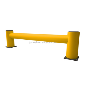 Hsj Nhà cung cấp Nhà máy mới kho Kệ bảo vệ an toàn bollard linh hoạt hàng rào thẳng đứng bảo vệ chống va chạm bài - Product Image 6