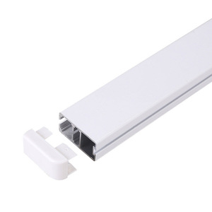 Rail inférieur pour stores enrouleurs en alliage d'aluminium blanc, 6 mètres, série 6000, pour stores enrouleurs électriques, fabricant de Foshan - Product Image 4