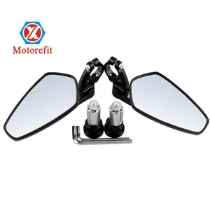 RTS Moto Miroir 7/8 "22mm Moto Guidon Fin Rétroviseur Latéral Pour Yamaha MT-03 MT-09 FZ-09 MT-10 FZ-10 MT-25 FZ6 FZ8