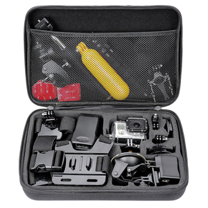 Heros Collection Box Estuche rígido protector de viaje a prueba de golpes Bolsa de transporte EVA Caja de almacenamiento para Go Pro Hero9 8 7 <span class=keywords><strong>6</strong></span> 5 4 3 <span class=keywords><strong>2</strong></span> Tamaño L grande - Product Image 3