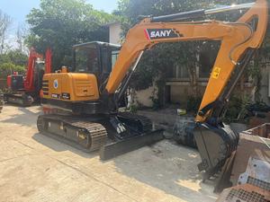 Excavadora SANY SY55C de 5.5 Toneladas, 90% Nueva, Original, con EPA y CE, Excavadora Agrícola Usada de 5 Toneladas, Mini Excavadora Sany55 - Product Image 5