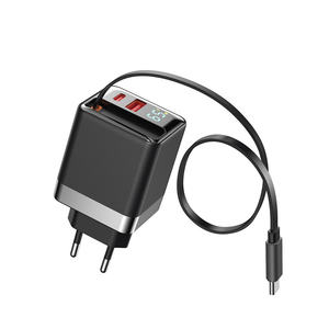 Cargadores de Celular Portátiles USB-C 2025, Gran Venta, 5V2A, USB de Pared, PD, GaN, 45W, Cable Retráctil, Adaptador de Cargador de Teléfono - Product Image 4