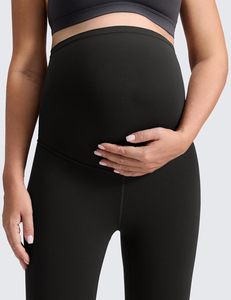 Leggings de <span class=keywords><strong>maternité</strong></span> CRZ YOGA Butterluxe en polyamide velours, 25 pouces, pour femme enceinte, doux, pour le sport, le yoga et les activités physiques. - Product Image 6