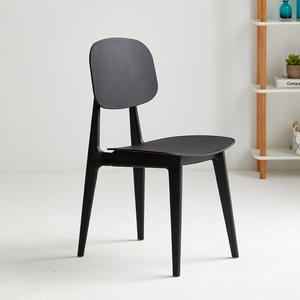 Chaises de salle à manger pour enfants en plastique gris moderne pour le bureau Centre de formation Appartement-Table de meubles pour enfants Chaises de conférence - Product Image 3