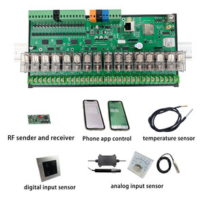 KC868-E16T 16A Tuya <span class=keywords><strong>ESP32</strong></span> Din ray röle modülü kurulu Ethernet RS485 için ESPHome ev yardımcısı Tasmota uzatın tarafından IIC Bus - Product Image 5