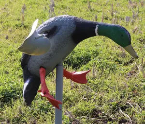 Bebek Umpan Bermotor Plastik Berburu Bermotor, Umpan Burung Bebek Terbang untuk Burung Sare
