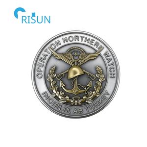 Souvenirs personnalisés Turquie Drapeau turc Forces armées Commémoration des vétérans Pièce commémorative Pièces <span class=keywords><strong>de</strong></span> défi personnalisées Turquie - Product Image 5