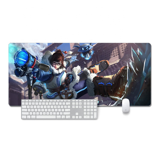 Overseas Warehouse Custom Design Extended Xxl Gamer Computer Desk Mat Custom Logo Printed Gaming Mousepad Large Rgb Mouse Pad