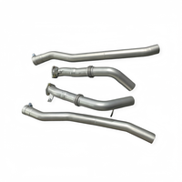 Tuyau d'échappement avant droit en acier inoxydable SS304 pour Porsche Cayenne Turbo GTS 4.0 – Modification sonore, ajustement direct