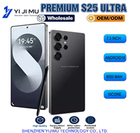 22G+2TB al Mejor Precio, Nuevo Teléfono Inteligente 5G S25 Ultra, Pantalla Grande de 7.3 Pulgadas, Teléfonos 5G Globales, Doble SIM, Lápiz Integrado, 108MP LTE