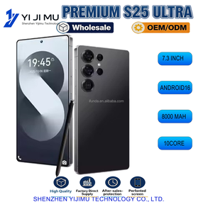 22G+2TB Meilleur prix Nouveau smartphone 5G S25 ultra Grand écran 7,3 pouces Téléphones 5G mondiaux Double SIM Stylet intégré 108MP LTE - Product Image 1