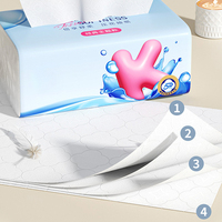 Mouchoirs en papier jetables 3 plis en pure pâte vierge, doux au toucher, pour usage quotidien, bureau et hôtel – Vente directe usine