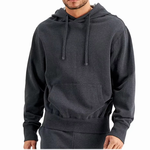 <b>Mens</b> Custom Pullover 100% Cotton 500gsm <b>Hoodies</b> <b>Shorts</b> <b>Set</b> Patchwork Breathable Streetwear Sweat Suit Design Tracksuit <b>Set</b> - Product Image 6