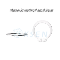 A-type Shaft Clamp Ring Bearing Outer Clamp Spring Elastic Retaining Ring Buckle C-type Clamp Spring 65MN Manganese GB894