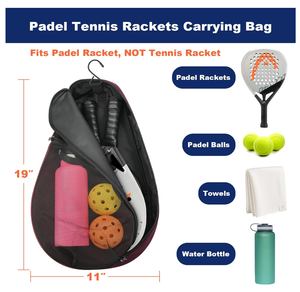 Bolsa para Palas de Pickleball al por Mayor de Alta Calidad con Logo Personalizado, Kit de Bandolera de Pickleball, Bolsa para Raquetas de Pala para Hombres y Mujeres - Product Image 4