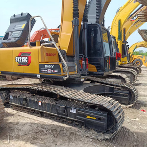 Excavadora China Usada en Buen Estado y Excelente Rendimiento, Excavadora Sany SY215C Sany SY155U Usada en Stock - Product Image 3