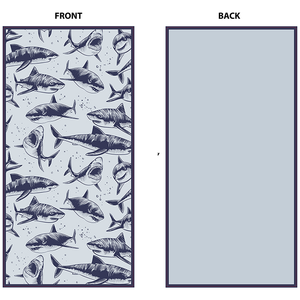 Sinh Thái mới đến rPet tái chế kép kết cấu vải khăn chống vi khuẩn mùi miễn phí nhanh chóng khô siêu mềm bãi biển Khăn - Product Image 2