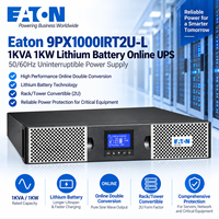 Eaton 9PX1000IRT2U-L 1KVA 1KW Baterai Lithium UPS Online 50/60Hz Sumber Daya Tanpa Interupsi untuk Server Pusat Data Jaringan