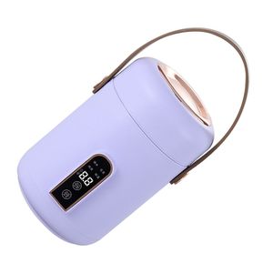 Mini-cuiseur à riz portable multifonctionnel à chauffage efficace et isolé, pour soupes, bouillies et ragoûts, idéal pour la maison, le bureau et les dortoirs, vert - Product Image 5