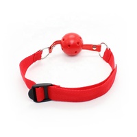 Ball gag souple pour adultes, jouet de bondage, pour le sexe oral, pour femmes, vente chaude