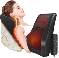 Nouvel oreiller de massage multifonctionnel sans fil avec télécommande et contrôle de la minuterie pour les épaules, le cou, le bas du dos, la taille et le corps entier