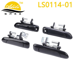 มือจับประตูฮอนด้า ซีวิคพลาสติกสีดำและโลหะสำหรับซ่อมแซมชุด 4 ชิ้น - Product Image 3