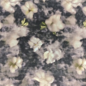 Nouveau design soyeux 100% viscose Jacquard <span class=keywords><strong>peinture</strong></span> à l'huile Style tissu d'impression numérique pour robes, Qipaos et chemisiers - Product Image 4