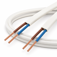 Elektrische Kabel und Leitungen RVVB Flachkabel 2-adrig mit Unterschiedlichen Größen 0,3mm² - 2,5mm²