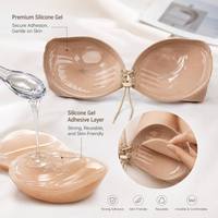 Gel de silicone LSR de qualité médicale pour lingerie, coussinets de soutien-gorge invisibles et cache-tétons, adhérence élevée, toucher doux, silicone liquide transparent