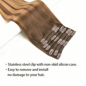 Extensions de cheveux brésiliens bouclés crépus ISWEET, 6 pièces, naturelles et douces, à clipser, vague d'eau - Product Image 4