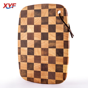 <span class=keywords><strong>Tabla</strong></span> de <span class=keywords><strong>Cortar</strong></span> de <span class=keywords><strong>Madera</strong></span> Maciza Personalizada al por Mayor, <span class=keywords><strong>Tabla</strong></span> de <span class=keywords><strong>Cortar</strong></span> de Cocina Antideslizante con Diseño de Tablero de Ajedrez - Product Image 1