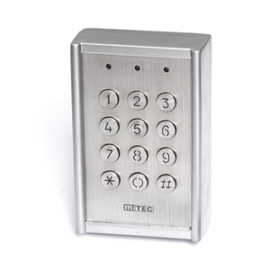 Mitec IP65 kim loại độc lập kiểm soát truy cập hệ thống sản phẩm Bàn phím cơ khí với ánh sáng trở lại 12 chữ số số - Product Image 1