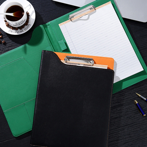 Custom Logo Transparent Glitter <strong>Cute</strong> Magnetic PU Leather Plastic Notebook Waterproof Foldable Medical Nursing <strong>Clipboards</strong> <strong>Folder</strong> - Product Image 3