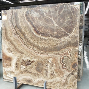 Villa Project Transparent Lighting China Brown <strong>Classic</strong> <strong>Onyx</strong> Marble <strong>Slab</strong> Wholesale Price