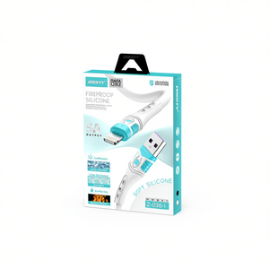 Cable de Datos USB 5A Tipo Lightning Modelo Blanco (Z-036-I) en Color Blanco - Product Image 2