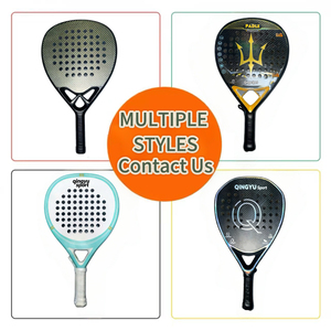 Raqueta de Pádel Profesional QINGYU SPORT de Carbono 3K, Raqueta de Pádel Personalizada con Espuma EVA para Tenis Playa, Raqueta de Pádel en Stock - Product Image 3
