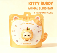 Sacs surprises laminés découpés en forme d'animaux mignons, personnalisables OEM ODM, pochettes pour jouets, emballages pour figurines de collection pour enfants